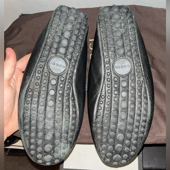 Gucci Horsebit Web Stripe Loafers