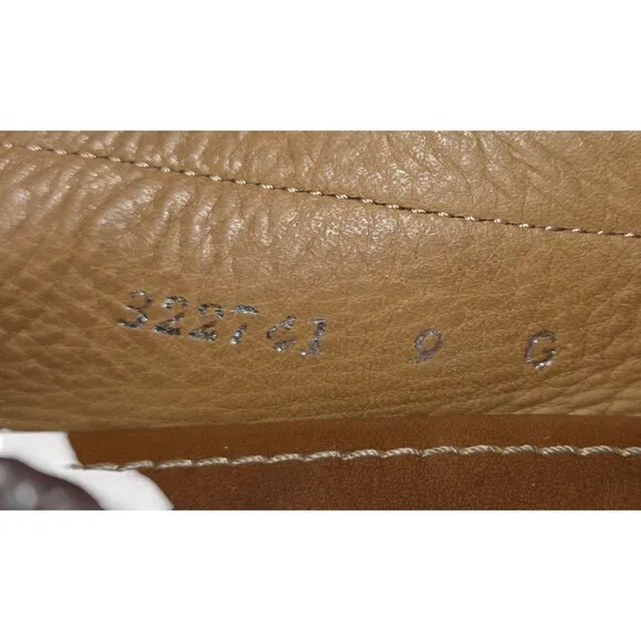 Gucci Loafers Leather Shoes Driver Horsebit Brown Green Red Web Mens US 9