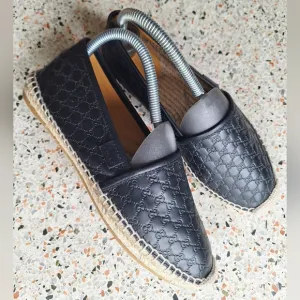 Gucci Microguccissima Leather Espadrille