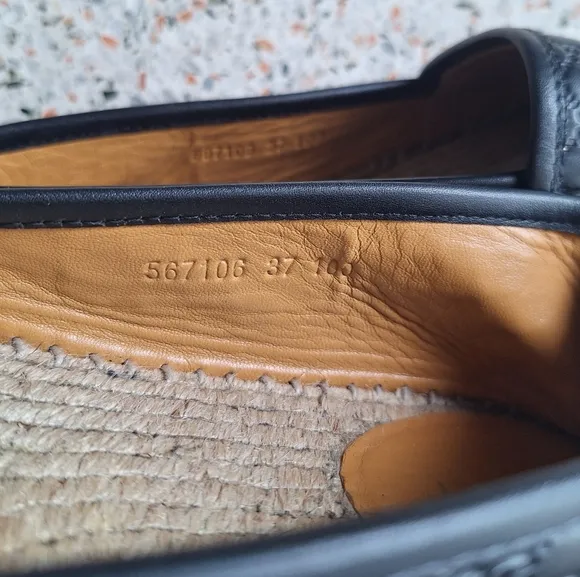 Gucci Microguccissima Leather Espadrille