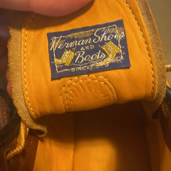 Herman Vintage Survivor Hiking Boots