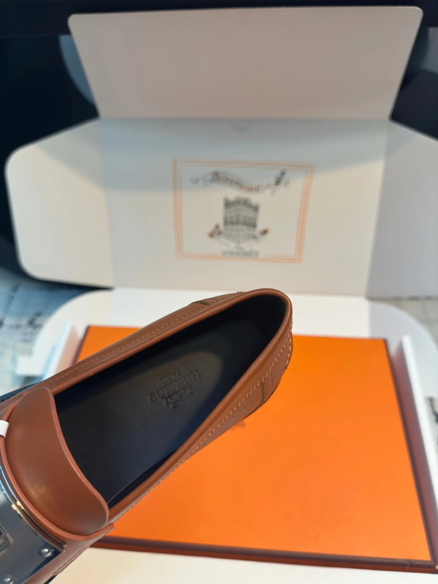HM Hot Loafer 30mm Brown Cowhide 970667