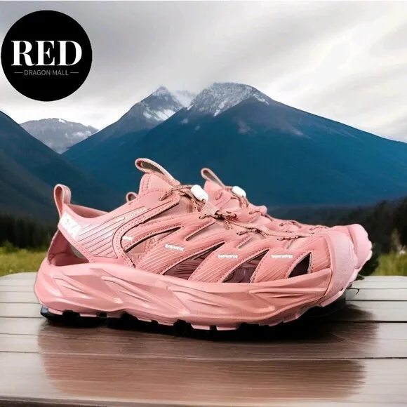 Hoka One One Hopara Trail Hiking Sandals Brick Red - Men's 10/Women's 11