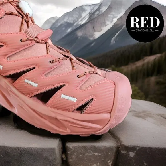 Hoka One One Hopara Trail Hiking Sandals Brick Red - Men's 10/Women's 11