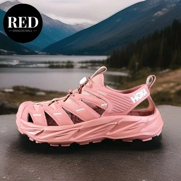 Hoka One One Hopara Trail Hiking Sandals Brick Red - Men's 10/Women's 11