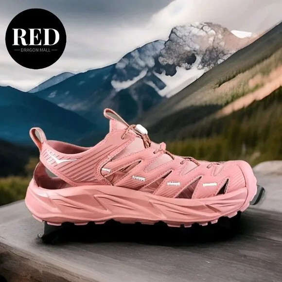 Hoka One One Hopara Trail Hiking Sandals Brick Red - Men's 10/Women's 11