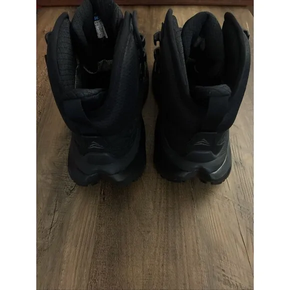 Hoka One One Kaha 2 GTX 1123155/BBLC Mens Black Hiking Boots Sz 8.5 Gore-Tex New
