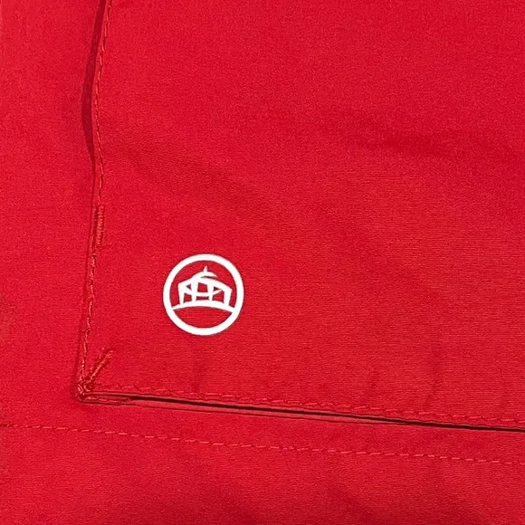 Hooded Jacket Stormtech Performance Medium Weight Wind Snow Water Resistant Red