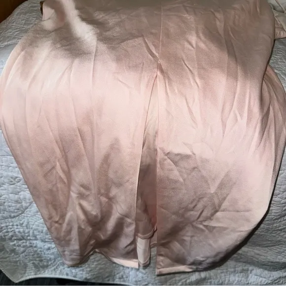 House of CB Charmaine Blush Pink Corset Maxi Dress