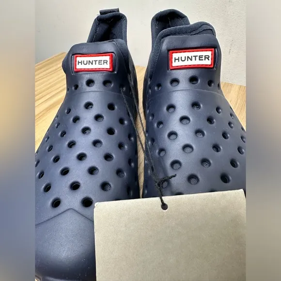 Hunter Original Kid's Lightweight Outdoor Shoes In Navy