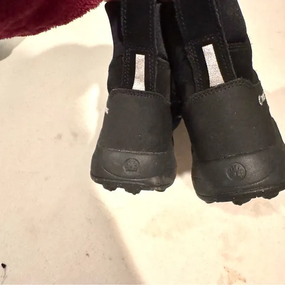 Icebug Metro2 BUGrip Suede Leather Studded Snow Boots Black Size 7.5