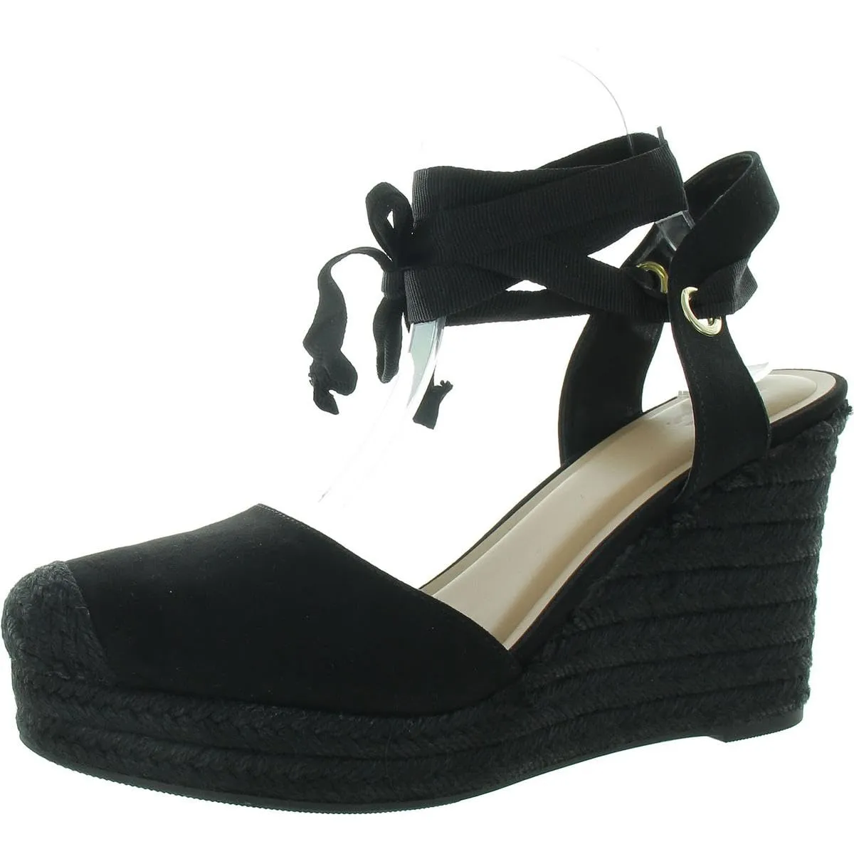 INC Womens Maisie Dressy Close Toe Espadrilles Black 11 Medium (B,M)