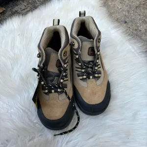 Iron Age Brand new Tan and Black Steel Toe Snow Boots