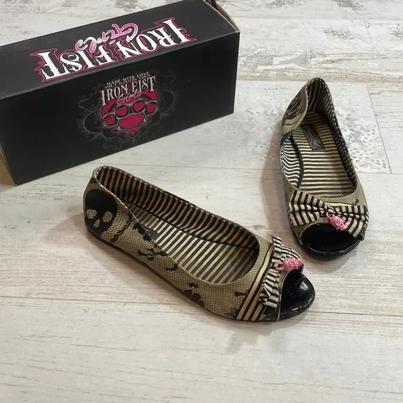 Iron Fist Lacey Days Peep Toe Flats