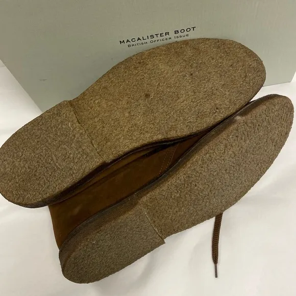 J CREW MacAlister shearling-lined suede boots 9 1/2 NIB made in Italy BC010