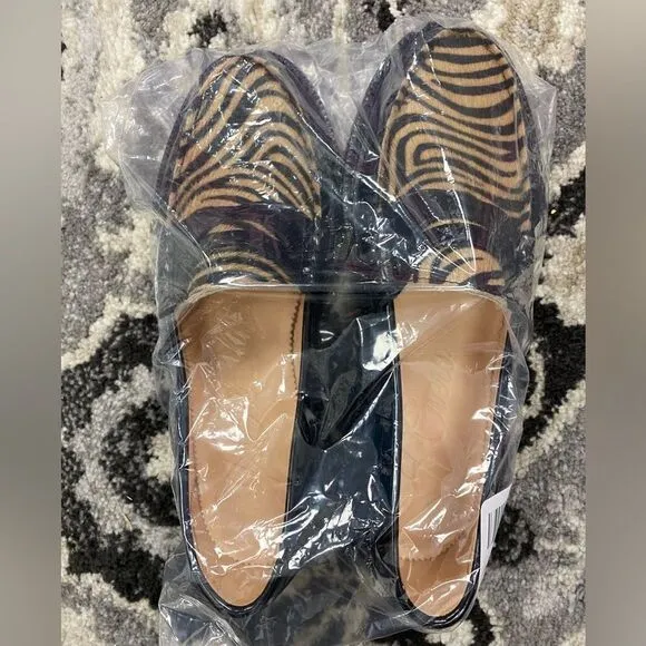 J. Crew Rowan penny loafers in leather and calf hair*