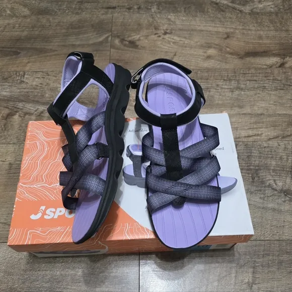 J SPORT adjustable strap cushioned sandals women's size 8