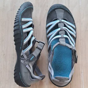 J. Sport by Jambu Water Hiking Trail Slip-On Comfort Breathable Sneaker Sandals