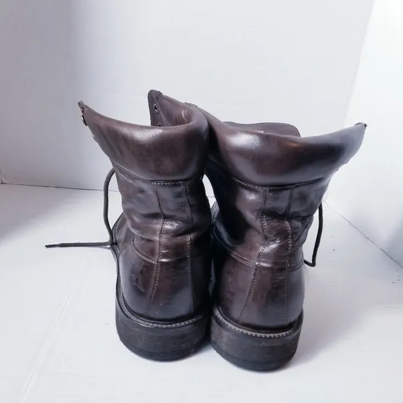 J&amp;M 1850 MEN'S ITALY SHEARLING BOOTS SIZE 9.5