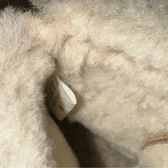 J.Crew MacAlister shearling wedge boots 8