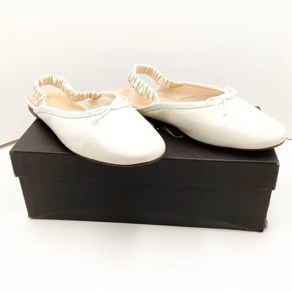 🆕{J.Crew} Zoe ballet scrunched-strap sling backs flats