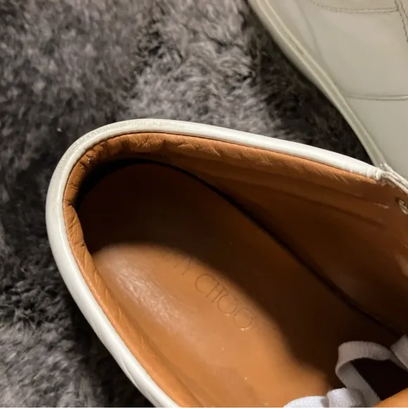 Jimmy Choi White Sneakers