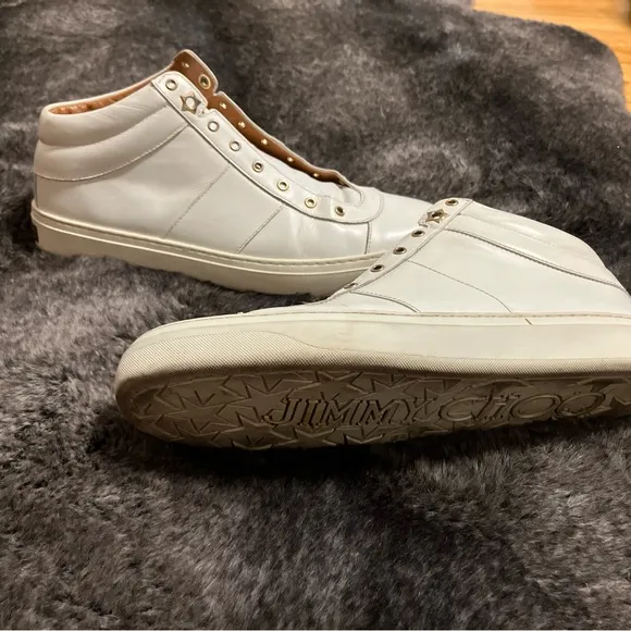 Jimmy Choi White Sneakers