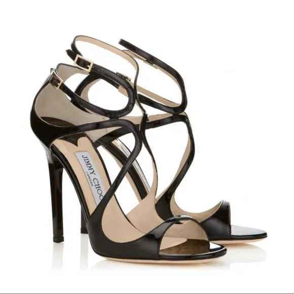 Jimmy Choo Lance: Black Patent Leather