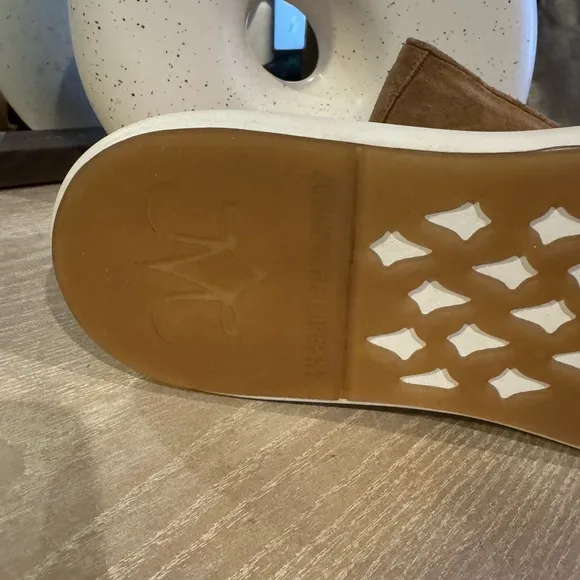 Johnston &amp; Murphy Brown Suede Slip-On Loafers
