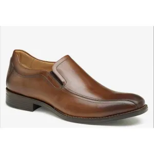 Johnston &amp; Murphy Lewis Venetian Loafers Tan Full Grain Size 9.5 NWOB Dressy