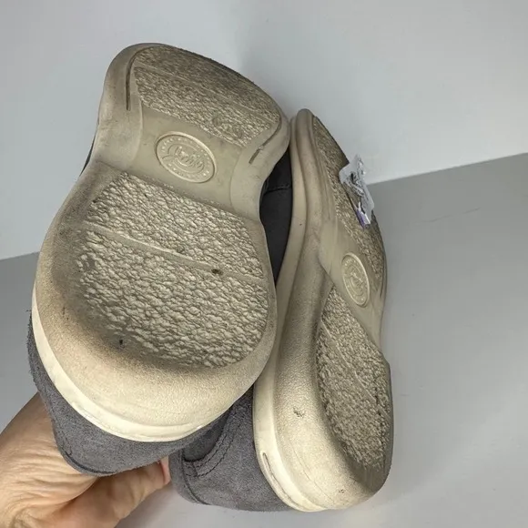 Johnston &amp; Murphy Men's Shoes Loafers Boat Penny Casual Suede Slip On Grey 8.5