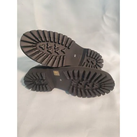 Jon Josef Black Penny Loafers size 10.s68