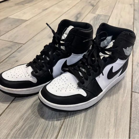 Jordan 1 Retro High Golf Black White