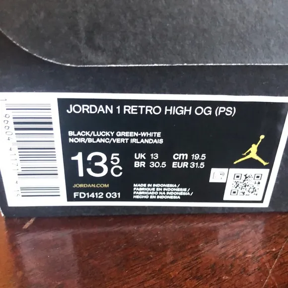 JORDAN 1 RETRO HIGH OG PS