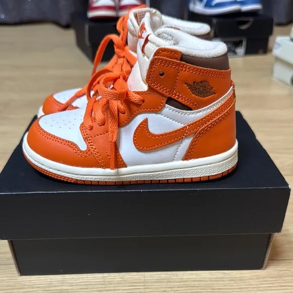 Jordan 1 Retro High OG -White/starfish-cacao