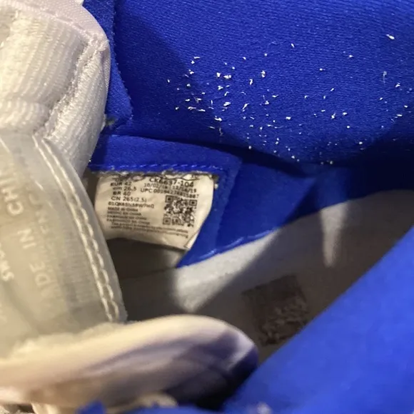 Jordan 1 Retro high, zoom white racer blue
