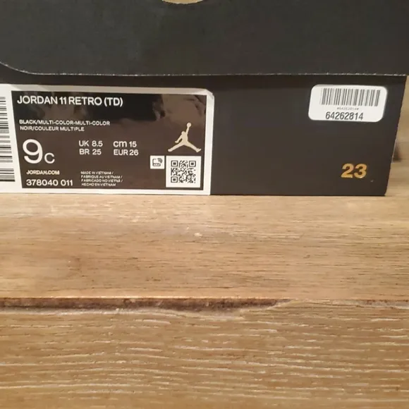Jordan 11 retro kids sneakers