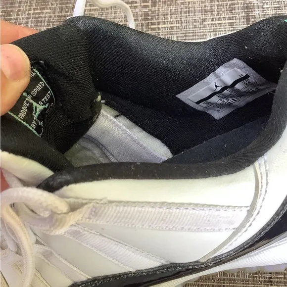 Jordan 11 Retro Low Concord sneakers 💚🤍🖤