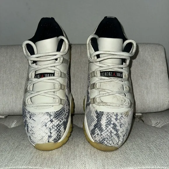 Jordan 11 Retro Low ‘Snake Light Bone’ (Size 10.5)  Great Condition