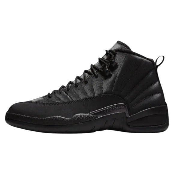 Jordan 12 Retro Men's Black Winter Sneakers