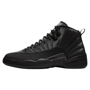 Jordan 12 Retro Men's Black Winter Sneakers