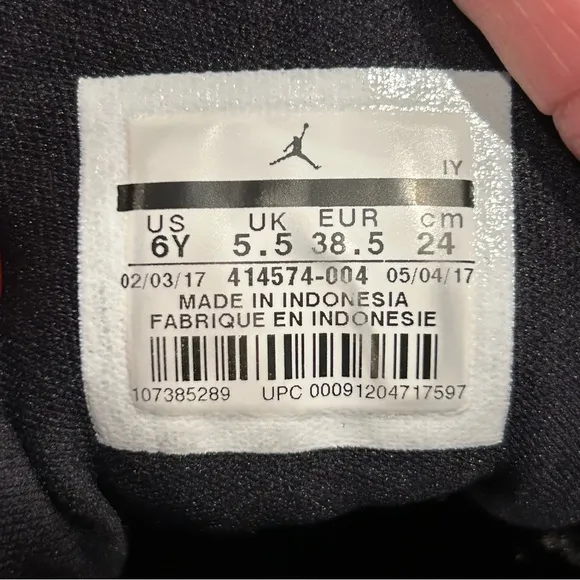Jordan 13 Retro‎ Bred 2017 Sneakers 6Y