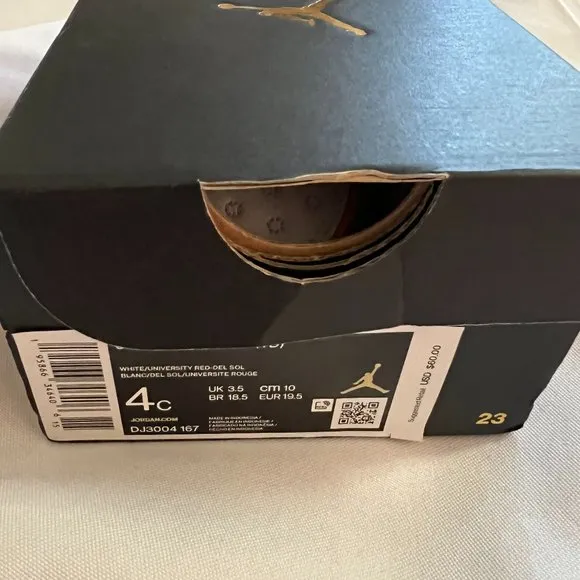 Jordan 13 Retro Sneakers Infant Toddler Size 4C