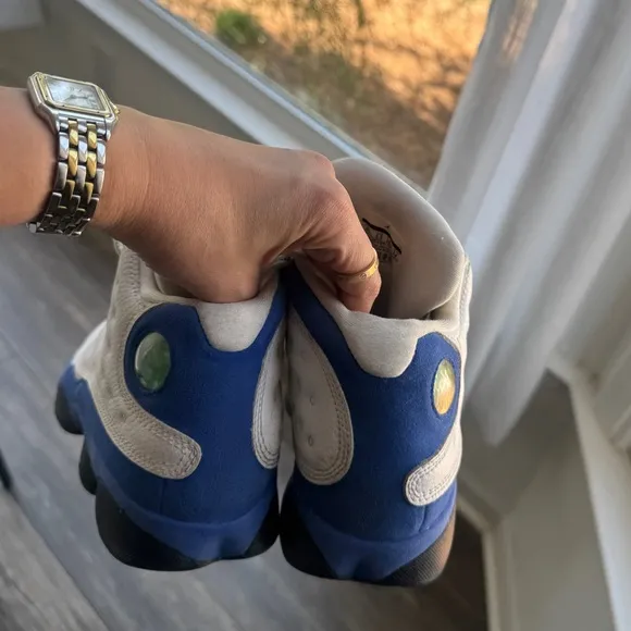 Jordan 13 retro white hyper royal 6 7.5
