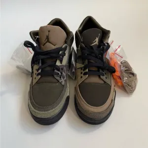 Jordan 3 Retro Patchwork Camo - Olive, Brown, Black