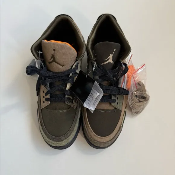 Jordan 3 Retro Patchwork Camo - Olive, Brown, Black