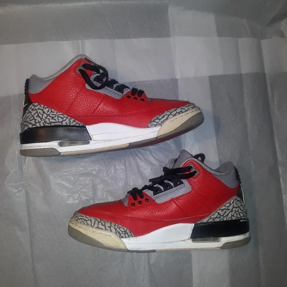 Jordan 3 Retro Sneakers Men Size 8 =Women 9.5