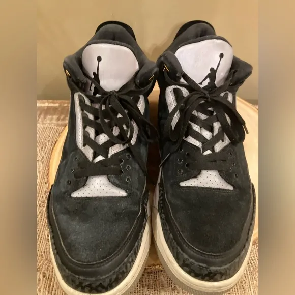 Jordan 3 Retro Tinker Black Cement 2019 CK4348007 Size-13