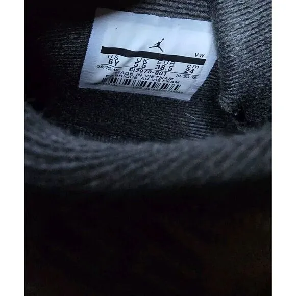 Jordan 4 Retro Laser, 30th Anniversary 2018 Size‎ 6Y