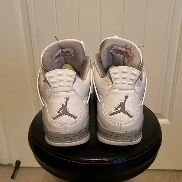 Jordan 4 Retro White Oreo Sz 9